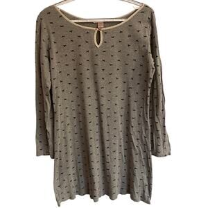 Victoria’ Secret Nightgown Size S Cotton Grey Soft Intimates